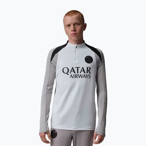 Férfi hosszú ujjú futballfelső Nike Paris Saint-Germain Strike Drill Top SE white/atmosphere grey/black/black (Paris Saint-Germain Strike Drill Top SE IO4834-100) kép