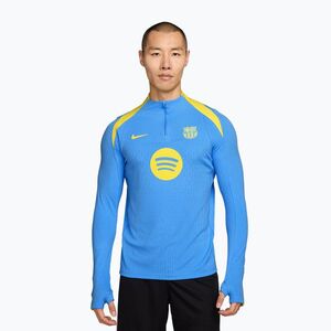 Férfi hosszú ujjú edzőfelső Nike FC Barcelona Strike Elite SE Drill Top university blue/opti yellow/opti yellow (FC Barcelona Strike Elite SE Drill Top FZ1434-413) kép