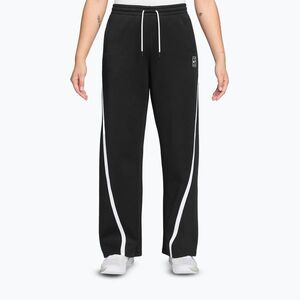 Női tenisznadrág Nike Advantage Dri-Fit Mid-Rise black/white (Advantage Dri-Fit Mid-Rise IB0782-010) kép