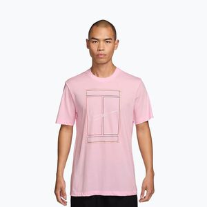 Férfi póló Nike Court Heritage pink foam (Court Heritage IH2085-663) kép