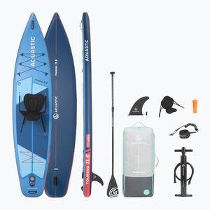 Szett deszka SUP felfújható AQUASTIC Touring 11'6" kék (Touring 11'6" AQS-B6I005-BL) kép