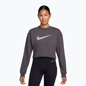Női edzőpulóver Nike Pro Dri-Fit Crew Neck thunder grey/metallic silver/white (Pro Dri-Fit Crew Neck IB8979-036) kép
