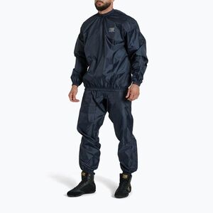 Férfi szauna overál LEONE 1947 black/blue (Sauna AB295) kép