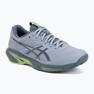 Férfi teniszcipő ASICS Solution Speed FF 4 Clay grey blue/ironclad (Soultion Speed FF 4 Clay 1041A533-400) kép