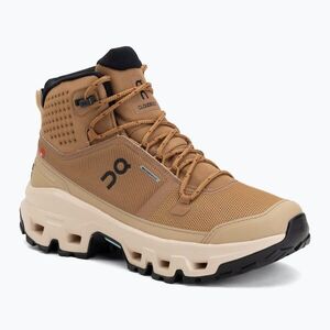 Női cipők On Cloudrock Mid Waterproof sphinx/sand (Cloudrock Mid Waterproof 3WF10134784) kép