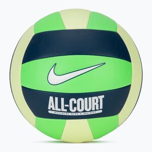 Röplabda Nike All Court Volleyball green strike/blue force/white méret 5 (All Court Volleyball N1009072-351) kép