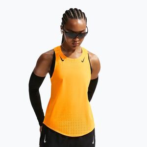 Női futótrikó Nike AeroSwift Dri-Fit ADV Singlet laser orange/black (AeroSwift Dri-Fit ADV Singlet IF1252) kép