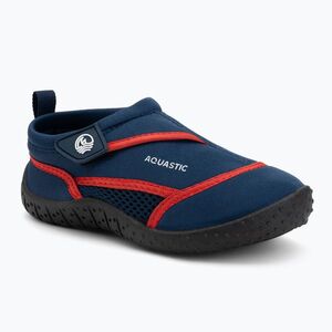 Gyermek vízicipő AQUASTIC Nino navy blue/red (Nino AQS-B5AP010-NRED) kép