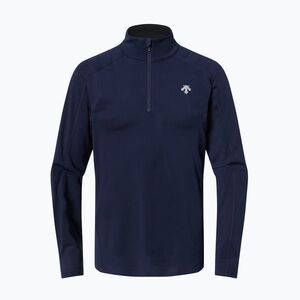 Férfi pulóver Descente Mens T-Neck dark night (Mens T-Neck DW5FLT02MU) kép