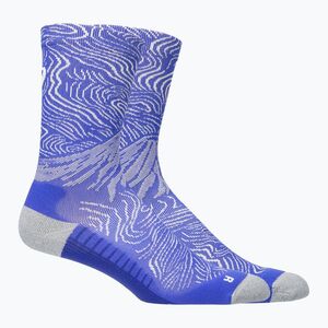 Zokni ASICS Fujitrail Graphic Crew cobalt burst/cream (Fujitrail Graphic Crew 3013B327-400) kép
