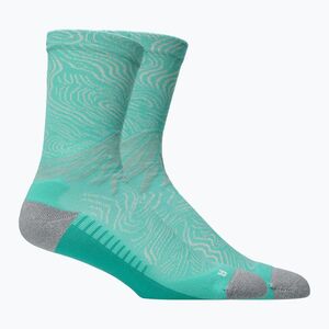 Zoknik ASICS Fujitrail Graphic Crew aurora green/light dust (Fujitrail Graphic Crew 3013B327-300) kép