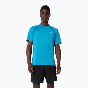 Férfi futópóló ASICS Road Aegean Blue (Road SS 2011D453) kép