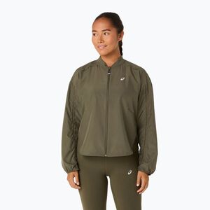 Női futódzseki ASICS Nagino Run Adjustable dark olive (Nagino Run Adjustable 2012D138-300) kép