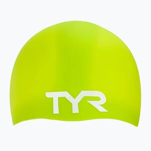 Úszósapka TYR Wrinkle Free Silicone limelight (Wrinkle Free Silicone LCS_327) kép