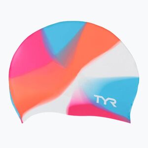 Gyerek úszósapka TYR Tiedye Silicone Multicolor Jr pink/blue/orange (Tiedye Silicone Multicolor Jr LCSJRTD_671) kép