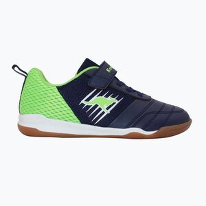 Gyerekcipő KangaROOS K5-Super Court EV dark navy/lime (K5-Super Court EV 18611-000-4054) kép