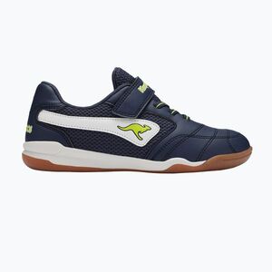 Gyerekcipők KangaROOS K-Braceyard EV dark navy/lime (K-Braceyard EV 10990-000-4054) kép