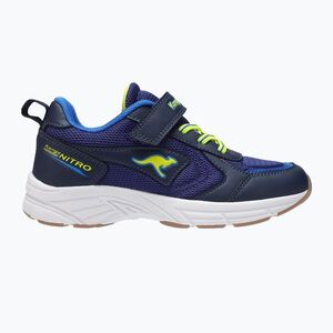 Gyerekcipők KangaROOS K-Ni Chino EV dark navy/neon yellow (K-Ni Chino EV 10281-000-4386) kép