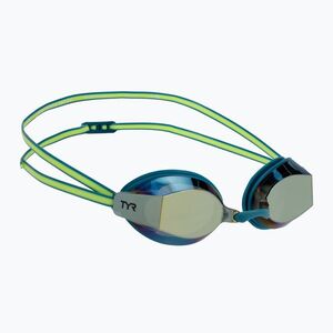 Úszószemüveg TYR Blackops 140 Ev Racing Mirrored turquoise/lime (Blackops 140 Ev Racing Mirrored LGBKOPM_467) kép