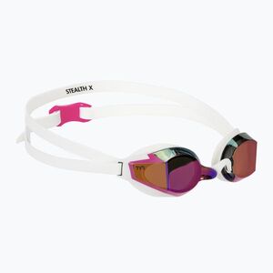 Úszószemüveg TYR Stealth-X Performance Mirrored pink/white (Stealth-X Performance Mirrored LGSTLXM_667) kép