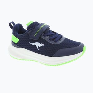 Gyerekcipő KangaROOS K-RDK Fam EV dark navy/lime (K-RDK Fam EV 10356-000-4054) kép