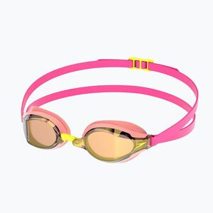 Úszószemüveg Speedo Fastskin Speedsocket 2 Mirror neon melon/vermilion/gold mirror (Fastskin Speedsocket 2 Mirror 8-10897002) kép