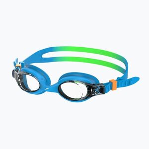 Gyerek úszószemüveg Speedo Skoogles azure blue/fluro green/fluro orange/clear (Skoogles 8-7500645002) kép