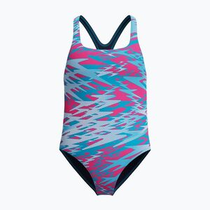 Gyerek egyrészes úszódressz Speedo Hyperboom Print Medalist margarita pink (Hyperboom Print Medalist 8-A000260002) kép