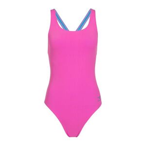 Női egyrészes fürdőruha Speedo Solid Powerback neon flamingo (Solid Powerback 8-A000073003) kép