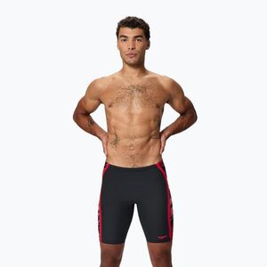 Férfi úszójammer Speedo Hyper Boom Splice anthracite/high risk red (Hyper Boom Splice 8-A000252003) kép