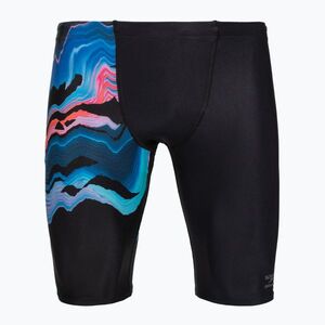 Férfi úszójammerek Speedo Placement Aquashort canyon ombre/black (Placement Printed Jammer 8-005347003) kép