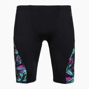 Férfi úszójammer Speedo Printed Side Spliced firework burst/black (Printed Side Spliced Jammer 8-005190003) kép
