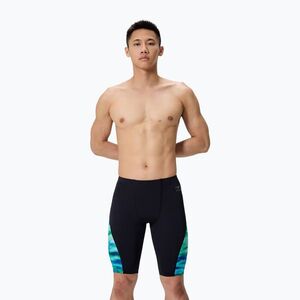 Férfi úszójammerek Speedo Printed Side Spliced sunset grove/black (Printed Side Spliced Jammer 8-005190002) kép