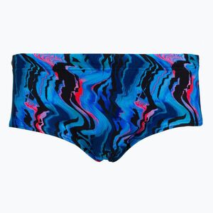 Férfi úszóboxer Speedo ML Printed 13.5 cm Brief canyon ombre/black (Printed 13.5 cm Brief 8-005188005) kép