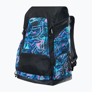 Uszodai hátizsák TYR Alliance Printed 45 l blue/pink marmais (Alliance Printed LATMARS_390) kép