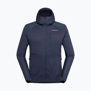 Férfi polár pulóver La Sportiva Aequilibrium Thermal Hoody night sky/chalk (Aequilibrium Thermal Hoody ZAMF023B46W04) kép