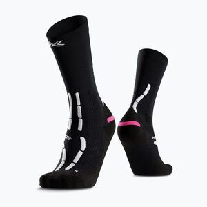 Zokni X-Socks Trail Anatomix Crew x black/x white (Trail Anatomix Crew XS-RQPLS26U) kép