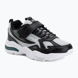 Gyerekcipők FILA Madrun Velcro black/posy green (Velcro FFK0261) kép