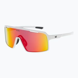 Napszemüveg GOG Enki matt white/black reflex black/red (Enki E685-3) kép