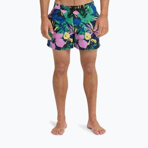 Férfi fürdőnadrág Quiksilver Everyday Printed Volley 15" dark navy interact floral (Everyday Printed Volley 15" EQYJV04219-KTP6) kép