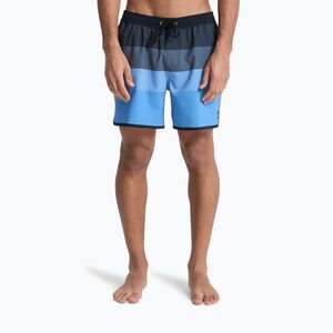 Férfi fürdőnadrág Quiksilver Stretch Scallop Volley 16" black tijuana (Stretch Scallop Volley 16" EQYJV04218-KVJ7) kép