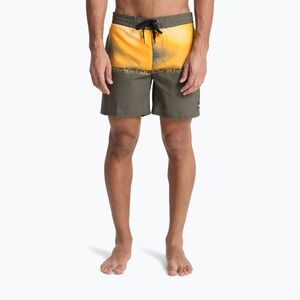 Férfi fürdőnadrág Quiksilver Everyday Half Jam 16" grape leaf wordblock (Everyday Half Jam 16" EQYBS04897-CRE6) kép