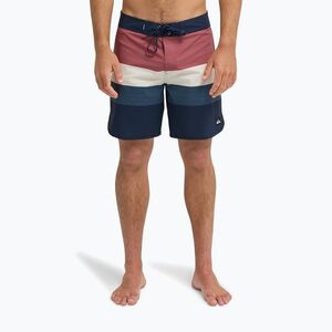 Férfi fürdőnadrág Quiksilver Surfsilk Scallop 18" dark navy tijuana (Surfsilk Scallop 18" EQYBS04921-KTP7) kép