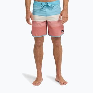 Férfi fürdőnadrág Quiksilver Surfsilk Scallop 18" desert sand/tijuana (Surfsilk Scallop 18" EQYBS04921-MKT6) kép
