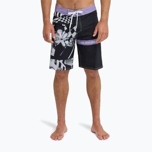 Férfi fürdőnadrág Quiksilver Surfsilk Straight 20" black block momentum (Surfsilk Straight 20" EQYBS04928-KVJ6) kép