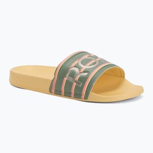 Női papucs ROXY Slippy II Printed gold haze (Slippy II Printed ERJL100103-YEG0) kép