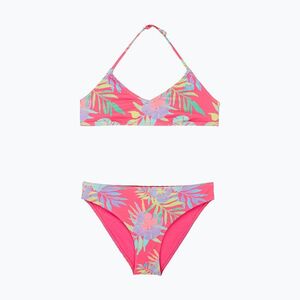 Gyermek kétrészes fürdőruha ROXY Aquarella Tri Bralette Set sangria sunset (Aquarella Tri Bralette Set ERGX203699-XMGM) kép