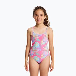 Gyerek egyberészes fürdőruha ROXY Aquarella sangria sunset aquarella rg (Aquarella ERGX103238-XMGM) kép