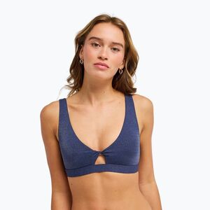Fürdőruha felső ROXY Paradise Wave Elongated Tri mood indigo (Shine Elongated Bralette ERJX305683-BSP0) kép