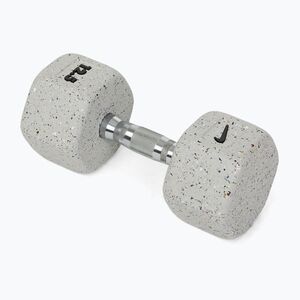 Gumírozott kézisúlyzó Nike Strength Grind Hex Dumbbell 12, 5 kg wolf grey (Grind Hex Dumbbell DGHK-1112) kép
